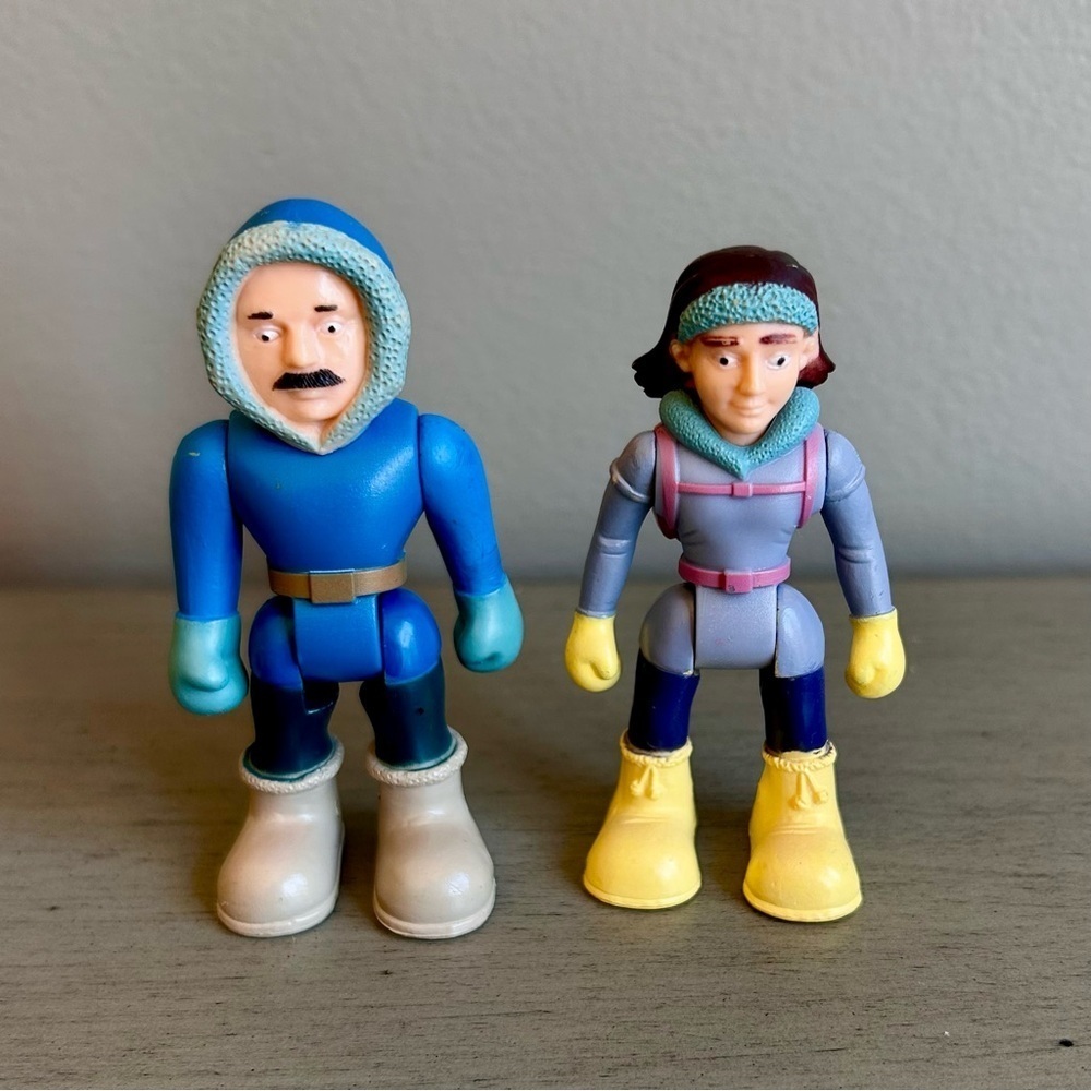Fisher Price Adventure Explorer Action Figures People Toy 3" Set Eskimo 2008